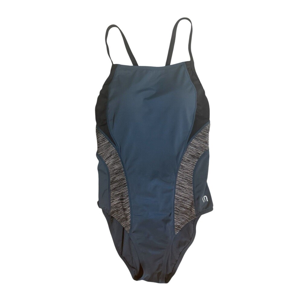 NWT Syrokan Sz 38 XL One Piece Swimsuit Racerback Lightly Padded Cups
